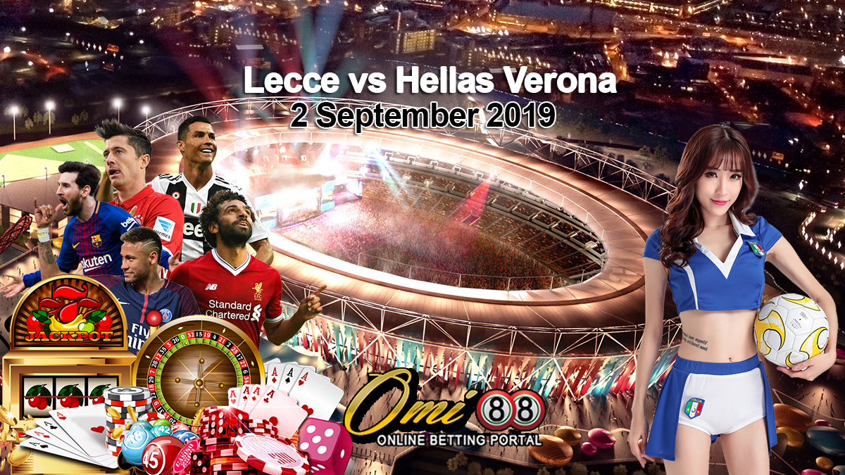 Prediksi Skor Lecce vs Hellas Verona 2 September 2019